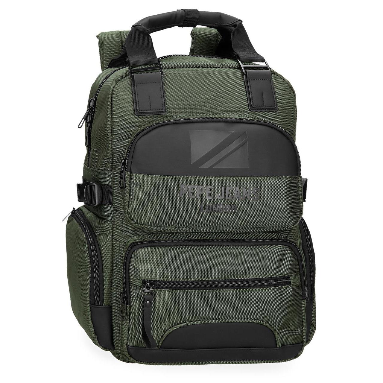 Mochila porta ordenador Pepe jeans Bromley 24 azul