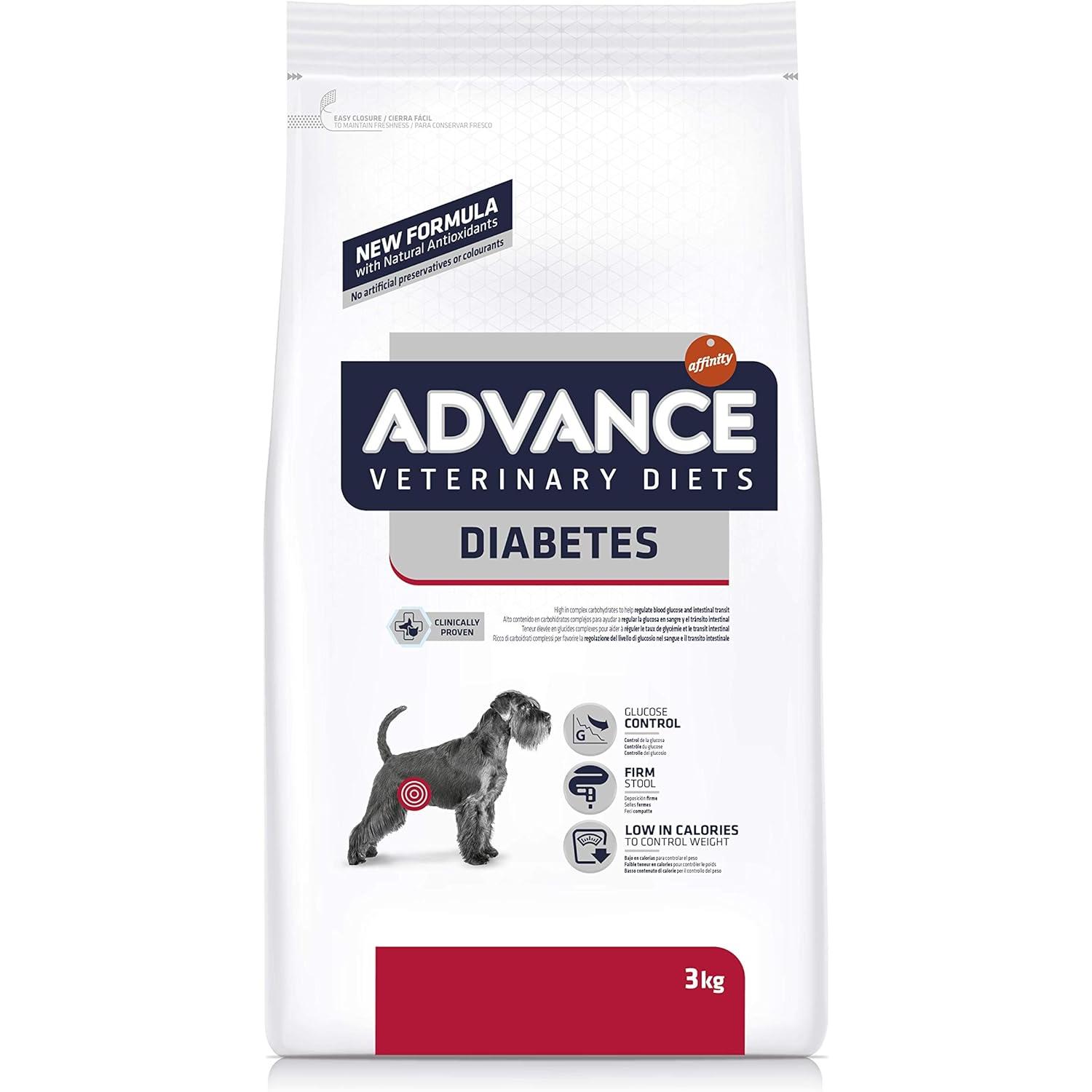 3 Kg ADVANCE VETERINARY DIETS DIABETES PIENSO PARA PERROS