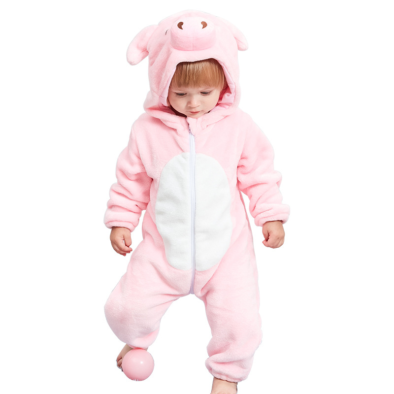 Disfraces de Halloween, adecuados para bebés y niños pequeños, monos, tallas para niños y niñas, estampados de animales.