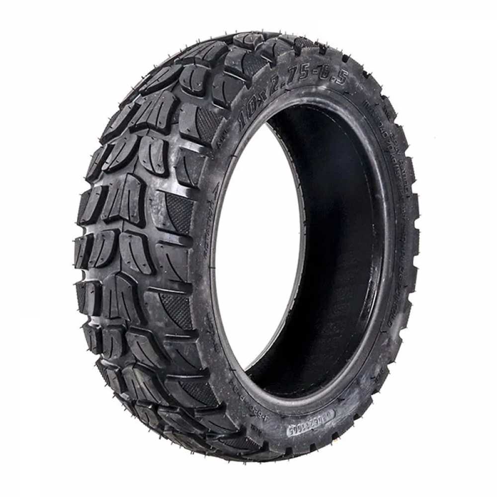 HORO.ES Ruedas de 10 Pulgadas para Patinete Eléctrico, 10x2.75-6.5 Neumático para Speedway 5 / Dualtron 3 / Zero 10X / VSETT Neumáticos sin Cámara de Reemplazo Rueda de Repuesto
