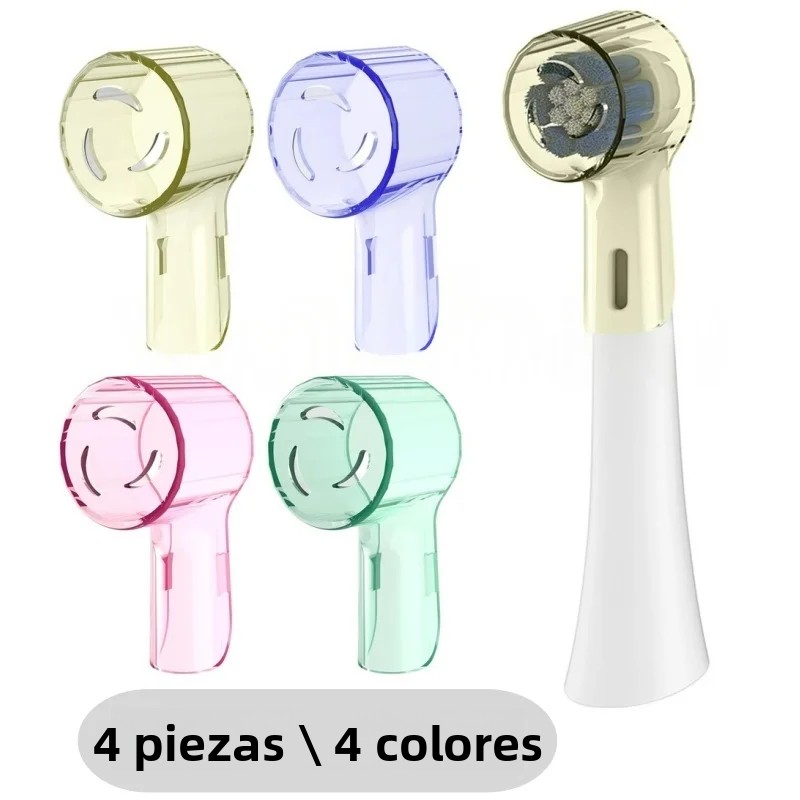 TK Cubiertas De Dientes a Prueba De Polvo Para Cepillo Eléctrico Compatible Con Braun Oral B iO Serie Colores 2-8 Piezas Protector De Cabeza De Cepillo