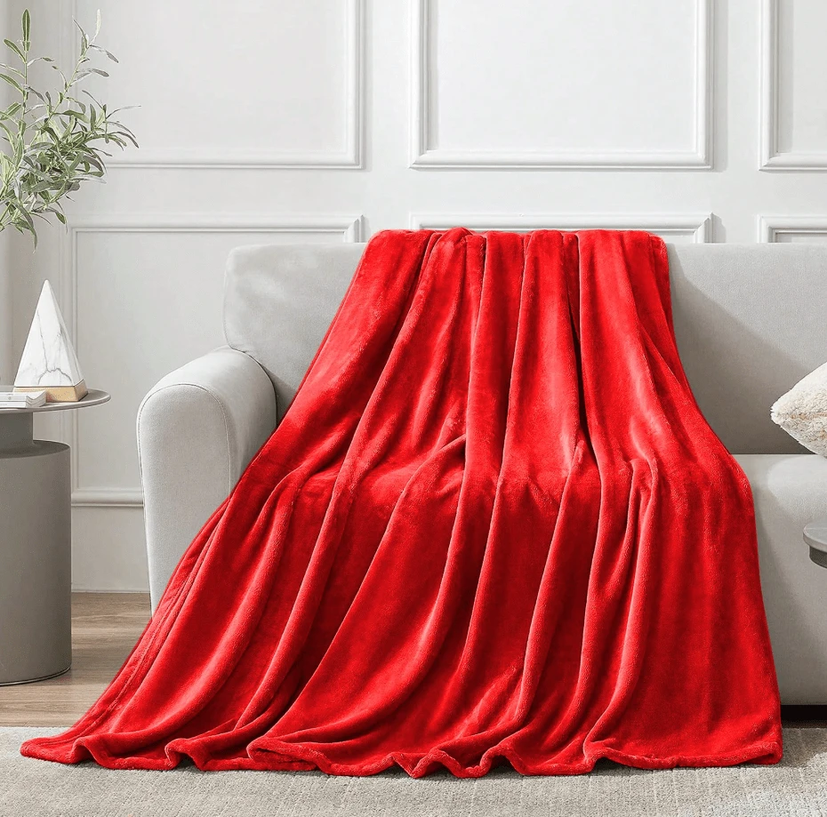TK Manta Sedalina Microfibra Suave para Sofá y Cama, Super Caliente para Adultos y Niños, Sin Arrugas, con 3 tipos de medias 130x160/160x220/220x240cm y diferentes colores, ideal para inverno