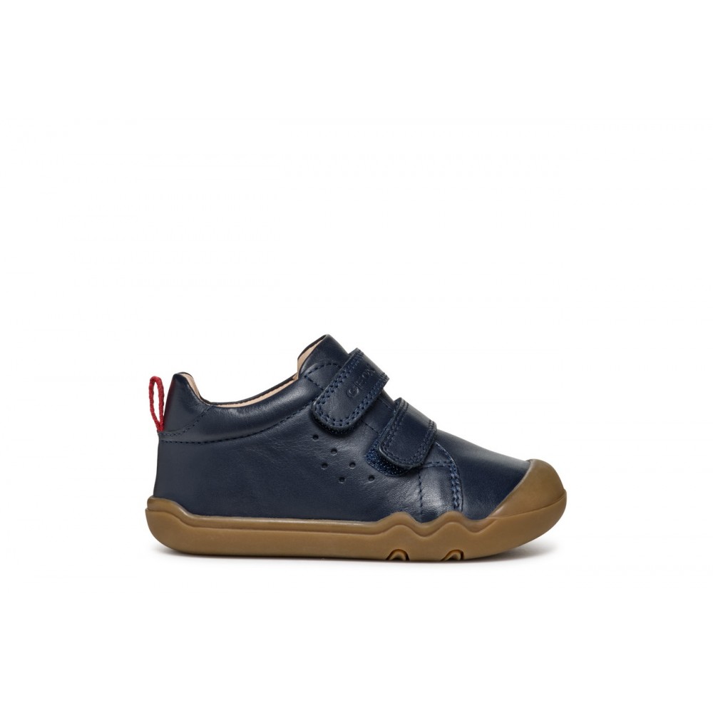 GEOX B465WA C4002  36218 25I BOTITA VELCROS NAPPA NAVY