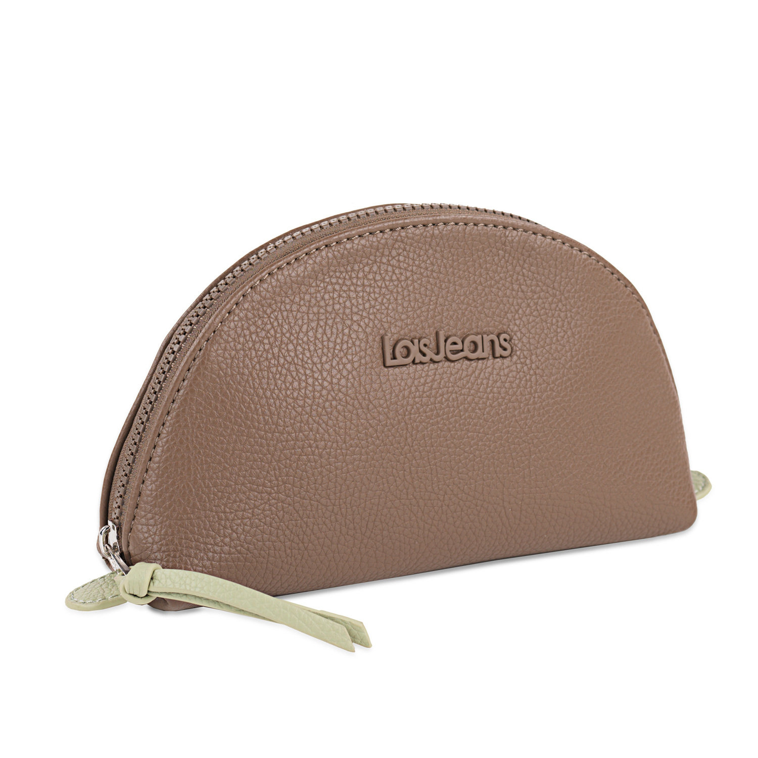 Lois - Portatodo Mujer De Material Resistente Y Ligero. Estuche Maquillaje Cierre Cremallera. Plumier Complemento Viaje. Estuche Half Moon Marca. Bolsa De Aseo 316246