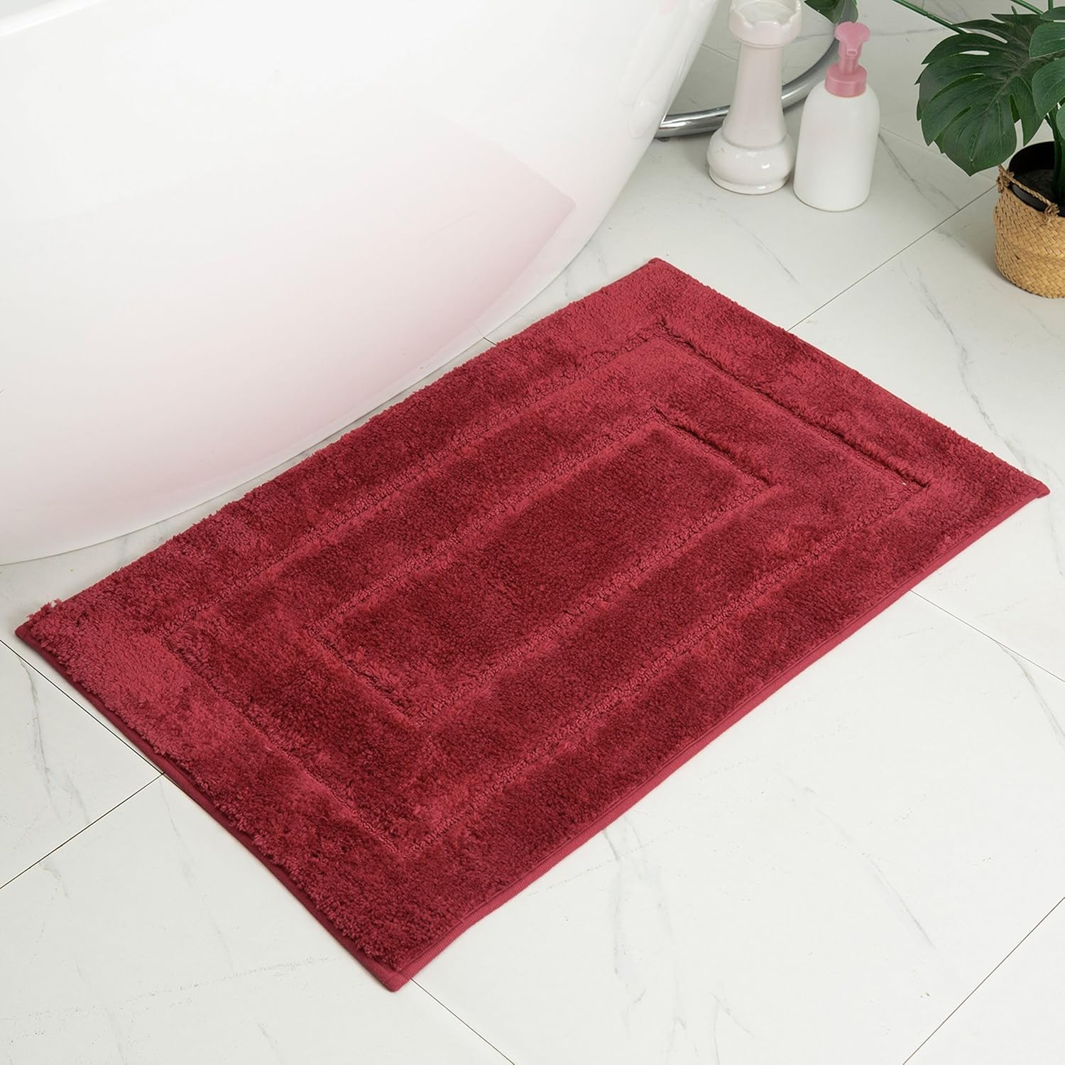 Alfombra De Baño Antideslizante,Alfombrilla De Baño,Multifuncional,Alfombra Ducha Baño Cocina Puertas de Entrada Pasillo Dormitorio Salon Modernas,Suave, 40x60/50x80 cm