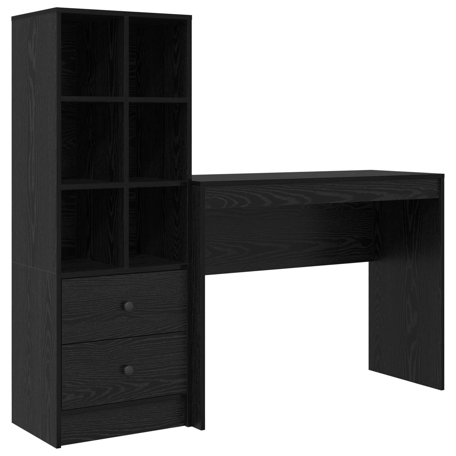vidaXL Escritorio 145,5 x 40 x 127 cm 2 uds. Multicolor