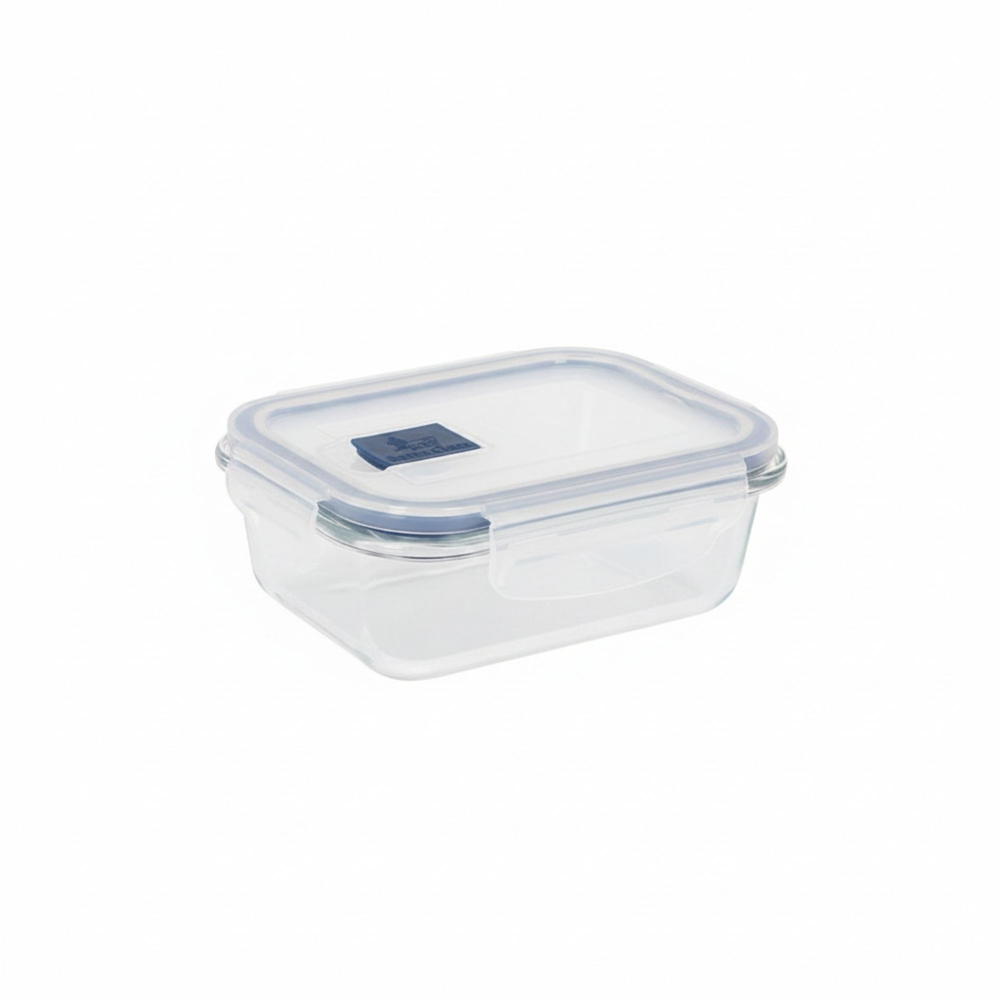 SANTA CLARA | Fiambreras de Vidrio Borosilicato Freshlock con Tapa Hermética y Válvula, Recipientes para Alimentos Antigoteo, Aptas para Horno, Microondas, Congelador y Lavavajillas