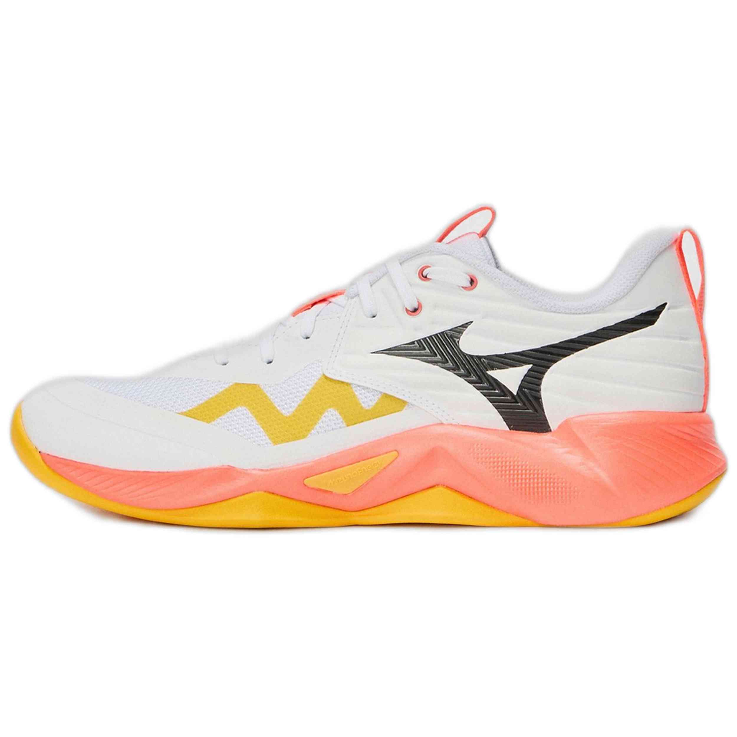 Zapatillas Mizuno modelo V1GA254001 para hombre y mujer en color Naranja