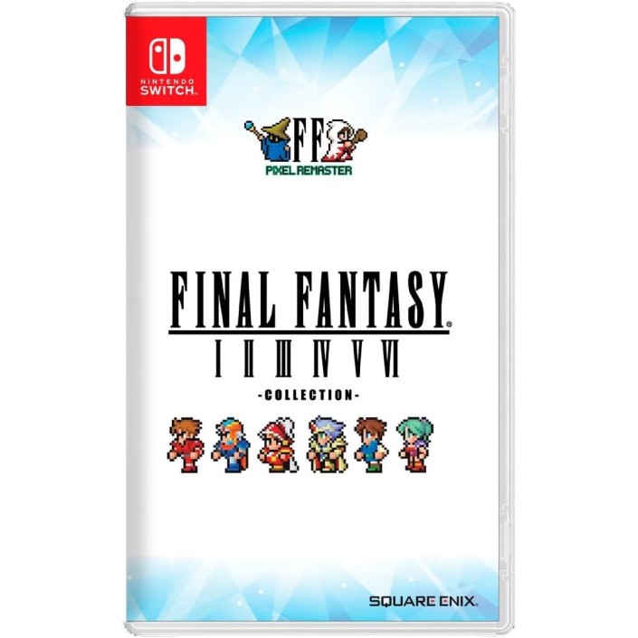 Juego Final Fantasy I - VI Collección Remasterizada para Nintendo Switch | Importación ASIA Nuevo - Original - Precintado PAL EU - Nuevo Original Precintado