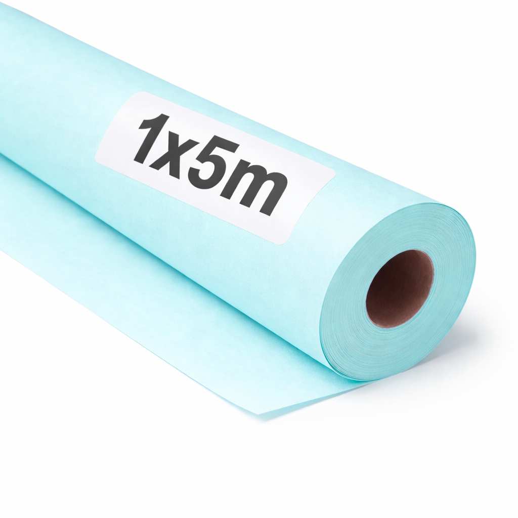OFITURIA Papel Kraft Kraft - Rollo 1x5m - Papel de Embalaje y Regalo - Manualidades y Patrones de Costura - Resistente y Fácil de Cortar