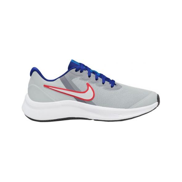 NIKE STAR RUNNER 3 GS GRIS/BLANCO 013