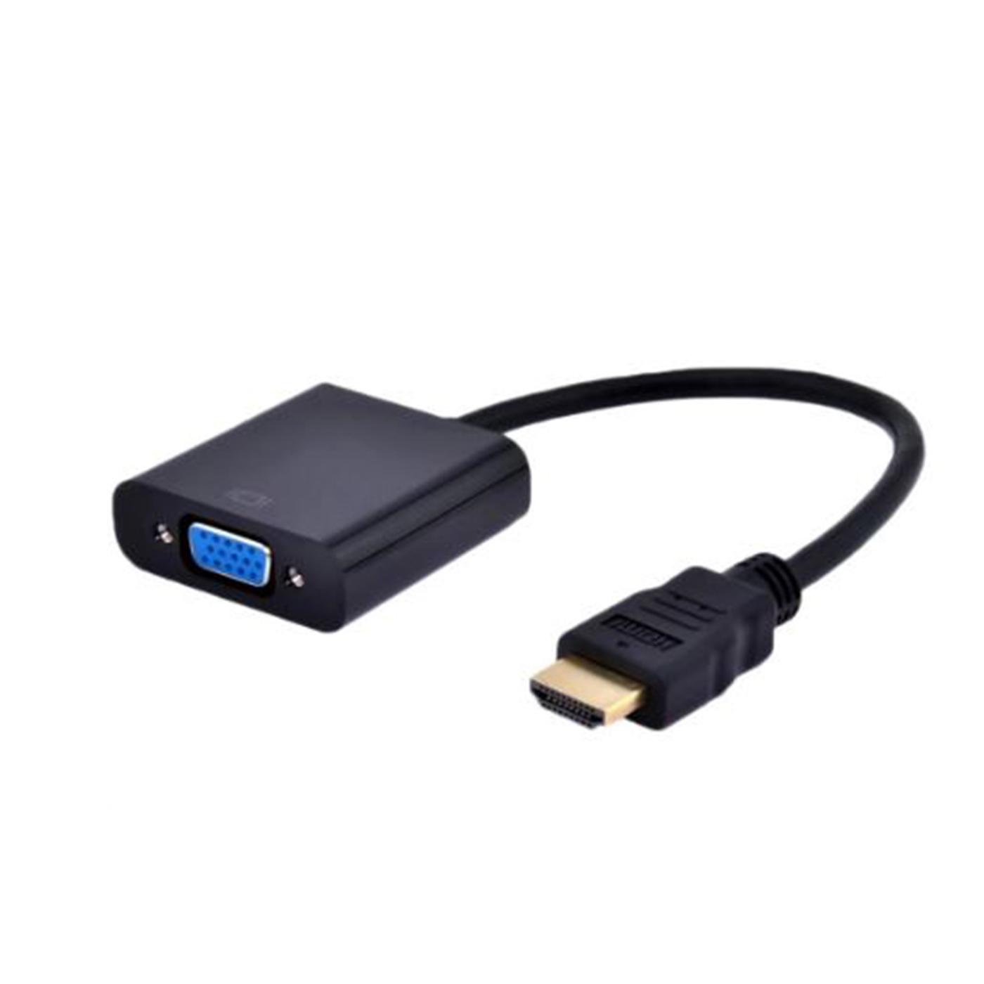Unico AD1934 Adaptador HDMI Macho a VGA Hembra Aprobado CE