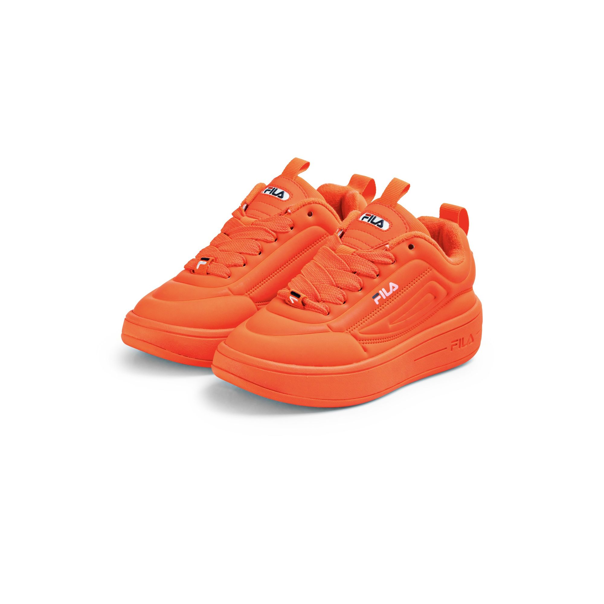 FILA | Zapatillas Tenis Mujer, Modelo Superbubble Wmn, Sneakers de Diseño Maxi Acolchado en Poliuretano con Forro Textil, Cordones Gruesos y Plantilla PCF