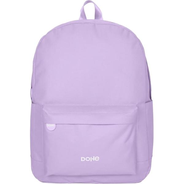 Dohe daypack serenity mochila escolar - varios compartimentos - asa superior - tirantes acolchados y ajustables - fabricada en poliester - color morado
