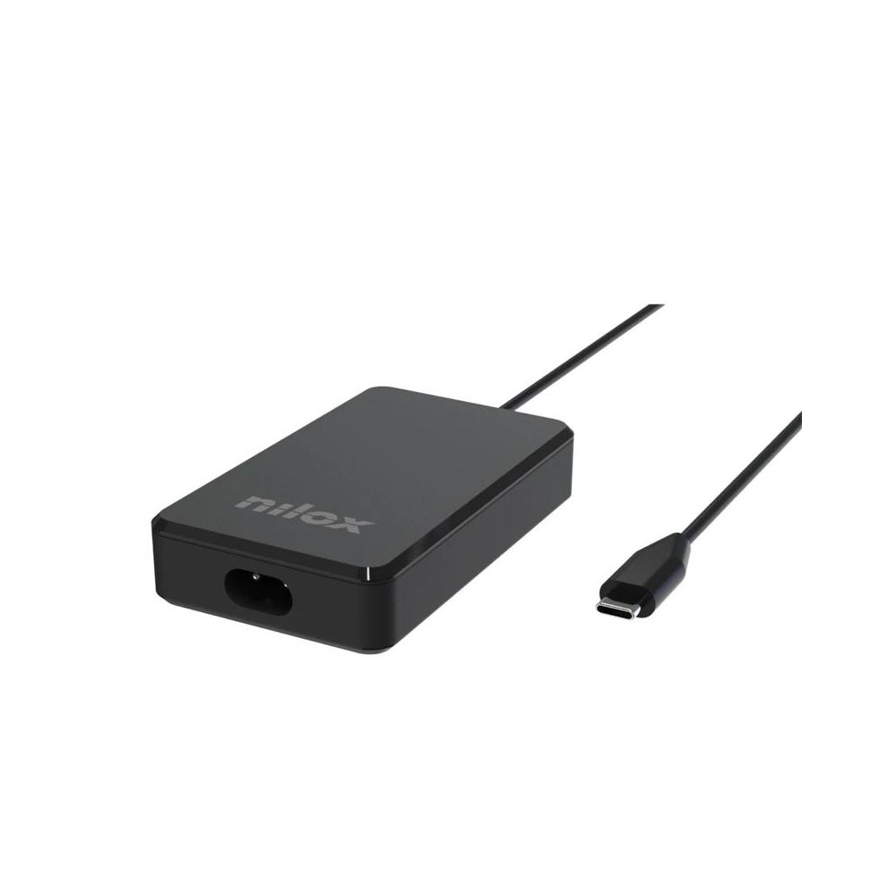 NILOX Alimentador gan usb-c para portátil -90w