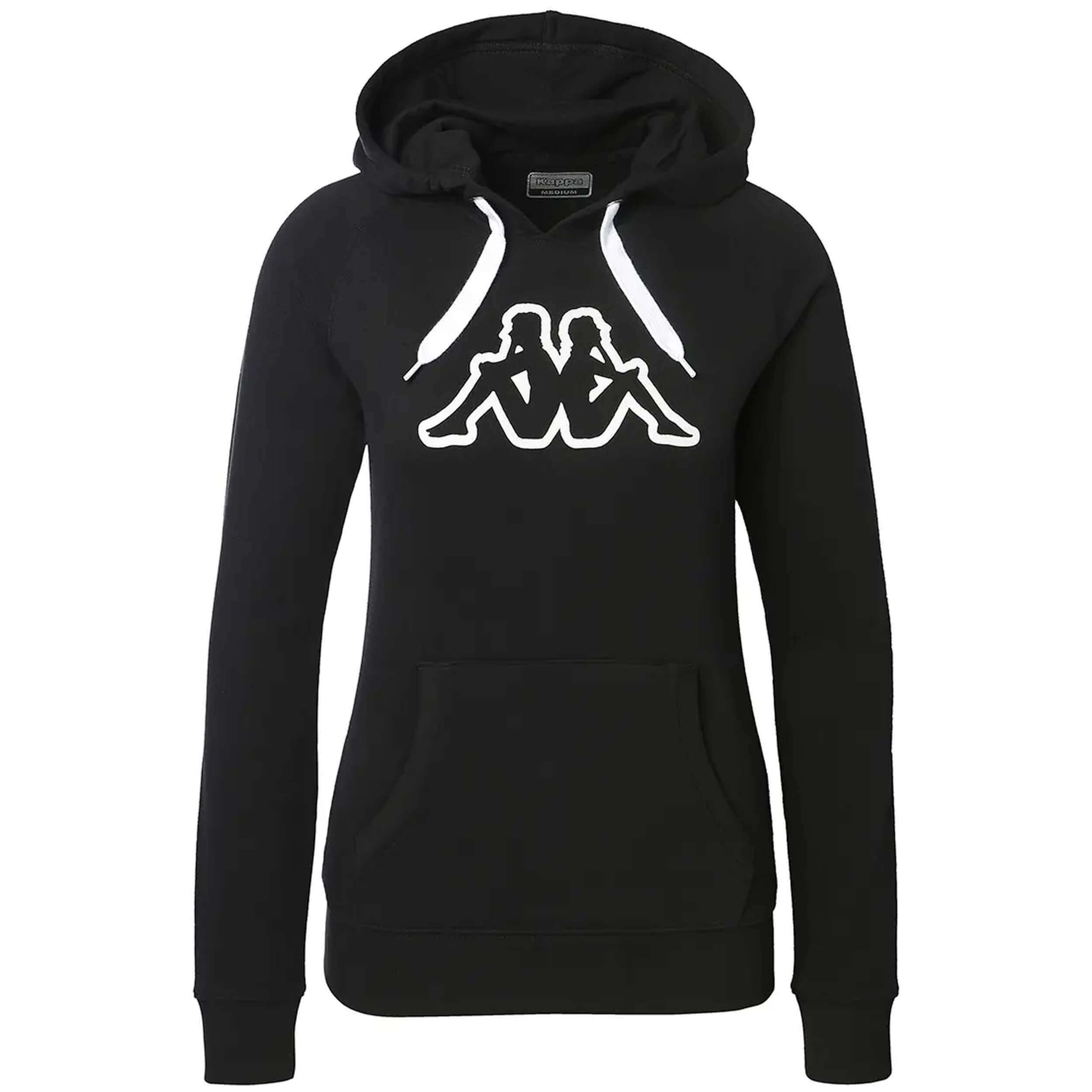 Sudaderas Sin Capucha Kappa modelo 304IM50-005 para Mujer en color Negro