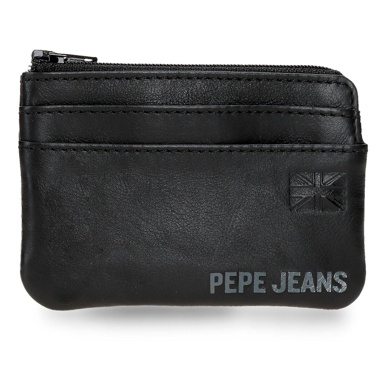 Monedero Pepe Jeans Cortland con Protección RFID, Diseño Compacto y Estilo Urbano para Hombre
