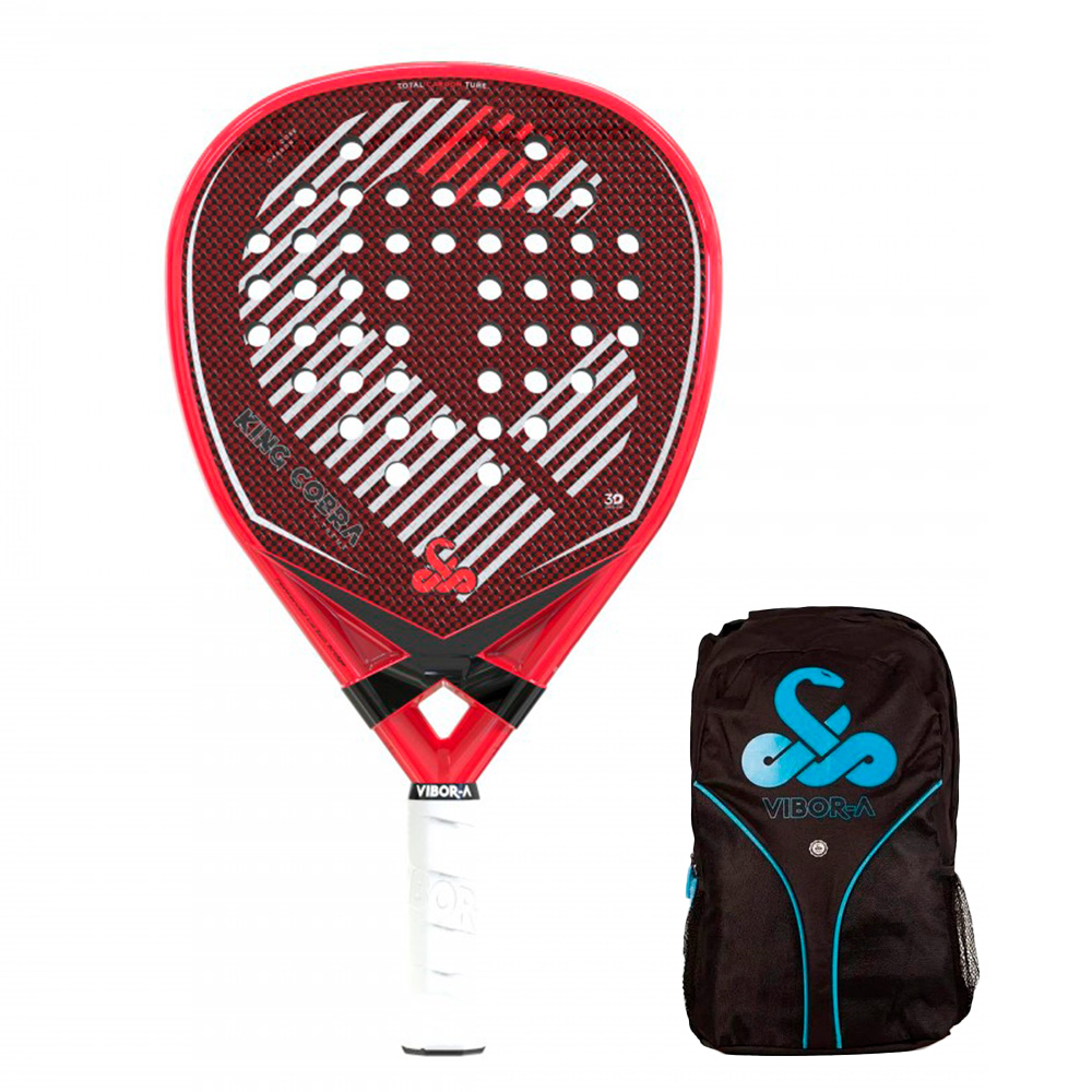 Pala de Pádel Vibora King Cobra Xtreme 3K + Mochila Vibora