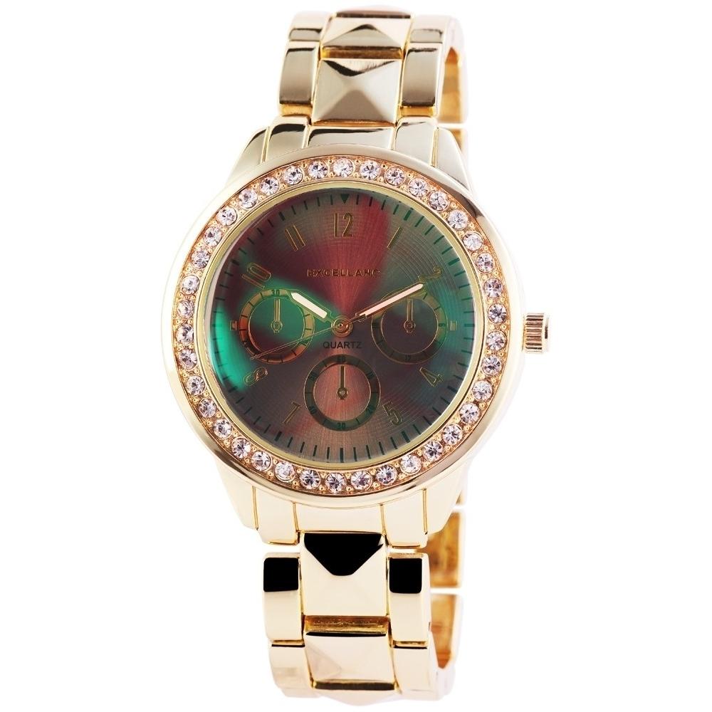 Reloj Excellanc® Para Senhora Com Bracelete em Metal