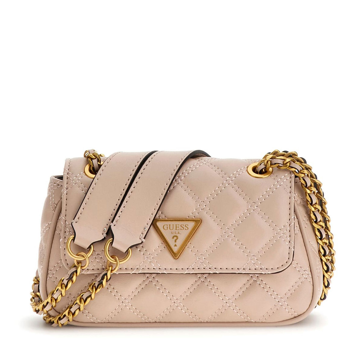 Guess Bandolera Giully Beige HWQA87 48780-LBG , para Mujer