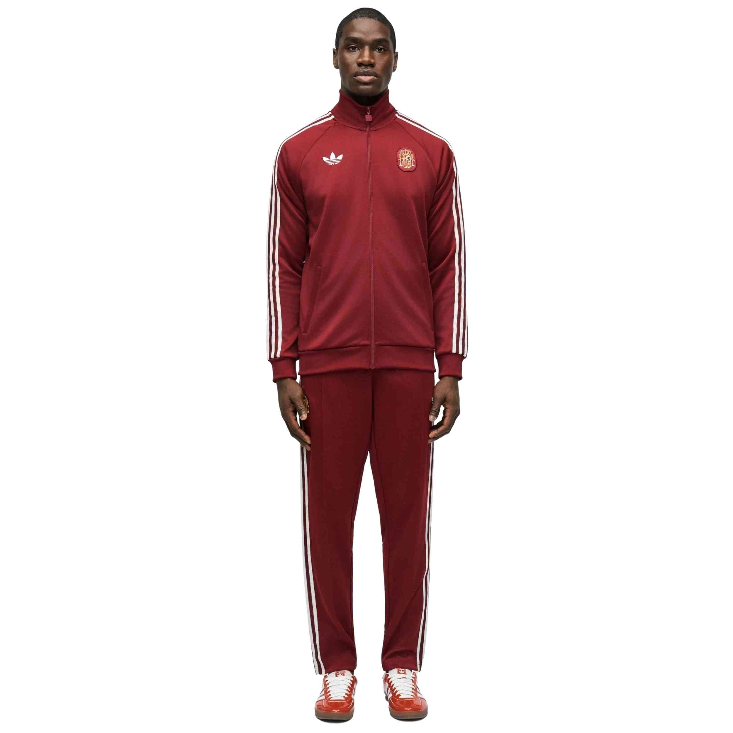 Chaqueta De Chandal Adidas modelo Spain Originals Track Top "Team Coll Burgundy 2" para Hombre en color Rojo