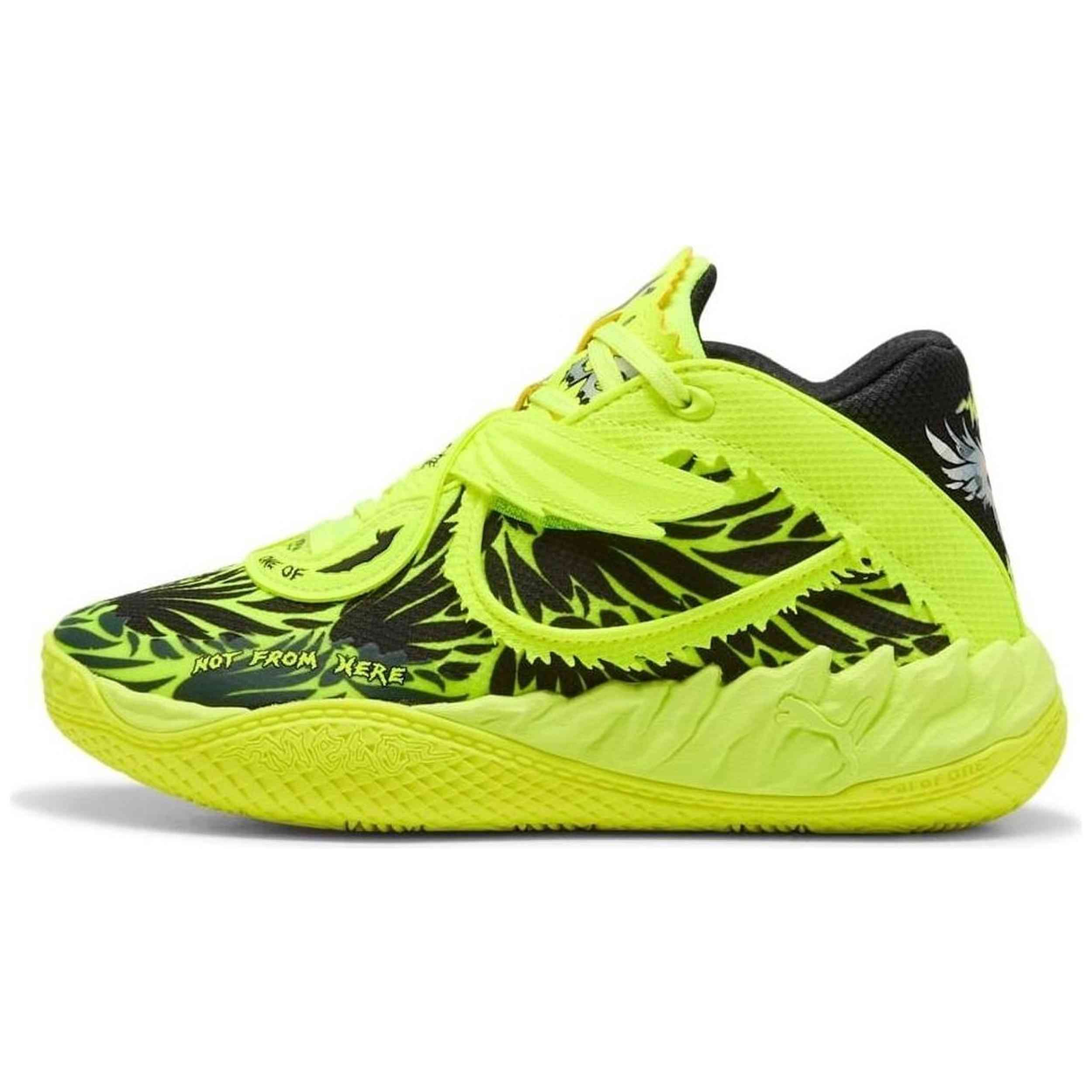 Zapatillas Puma modelo 312251-01 para Niños en color Amarillo
