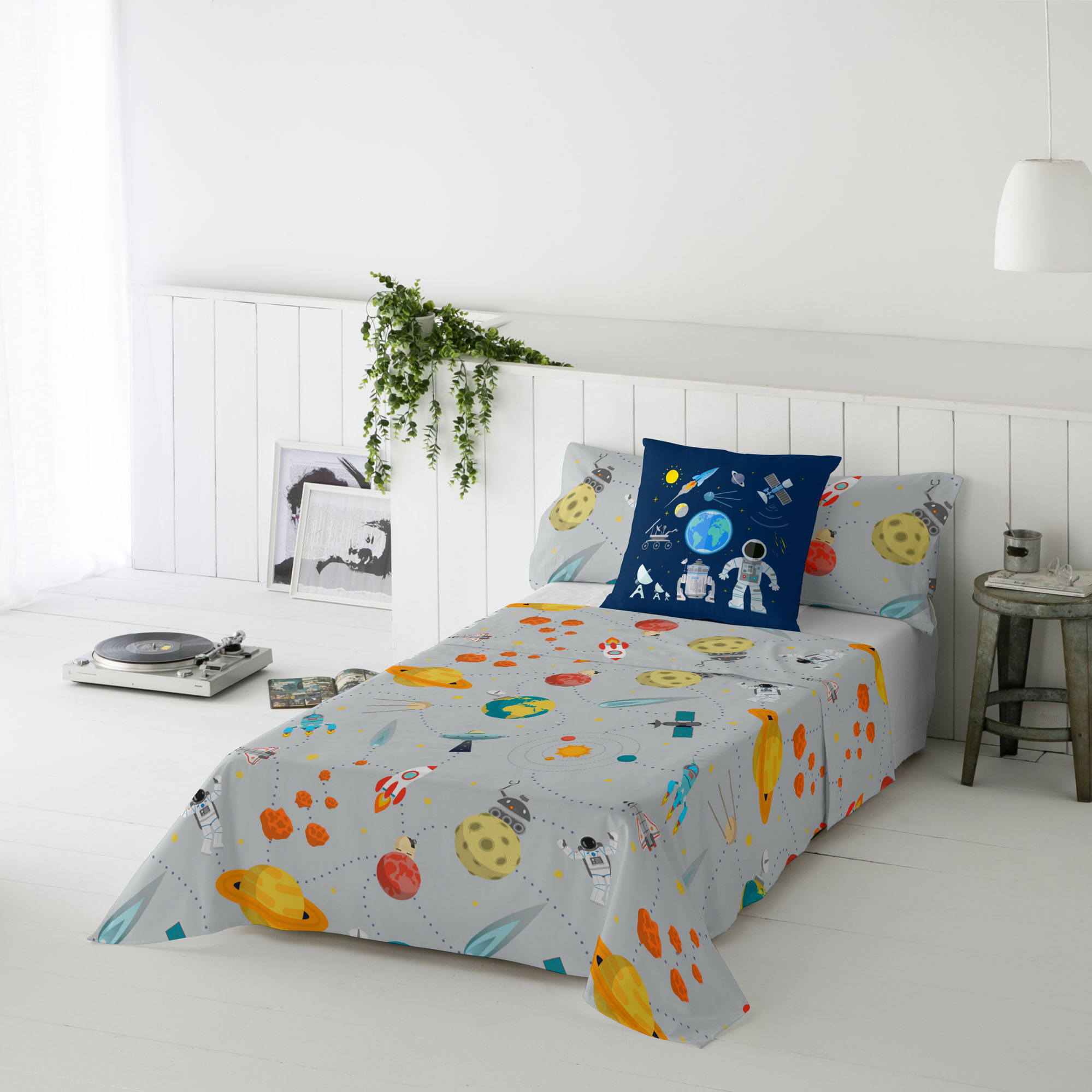 COOL KIDS - Juego de Sábanas Infantil Estampado - 100% Algodón Extrasuave - 17 Modelos Disponibles - Cama 90/105 cm - Fabricado en España