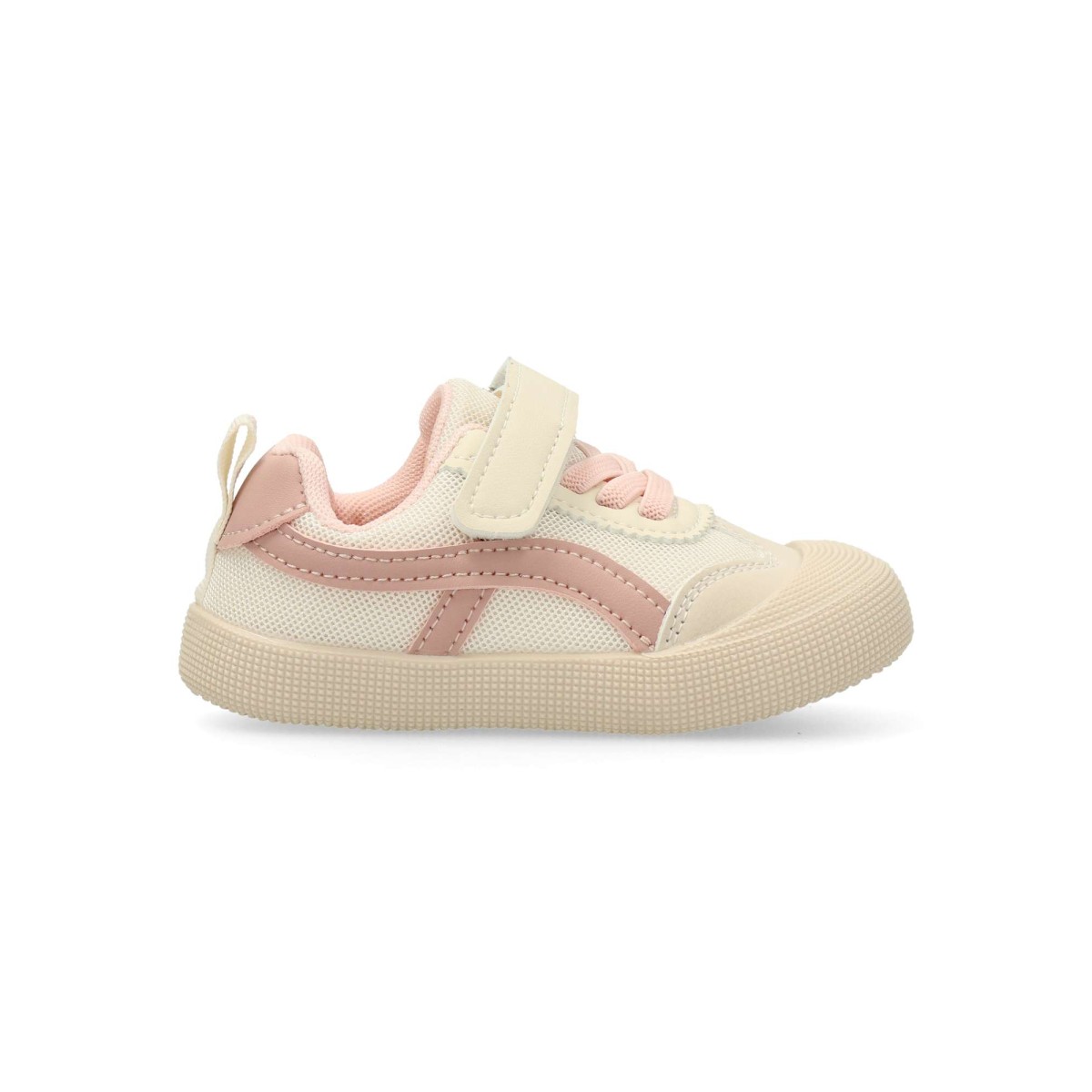 Peke's by Vanessa - Zapatillas deportivas para niña estilo casual barefoot con amplitud en los dedos, plantilla plana extraíble y suela fina zero drop