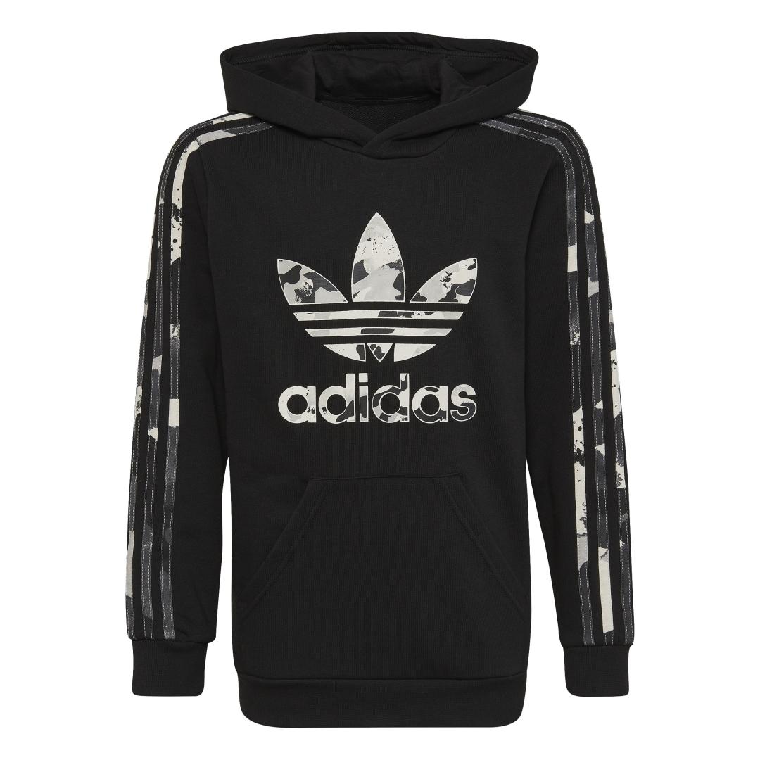 Adidas Sudadera Niño Adidas Hoodie Negro - Cómodo y de Calidad