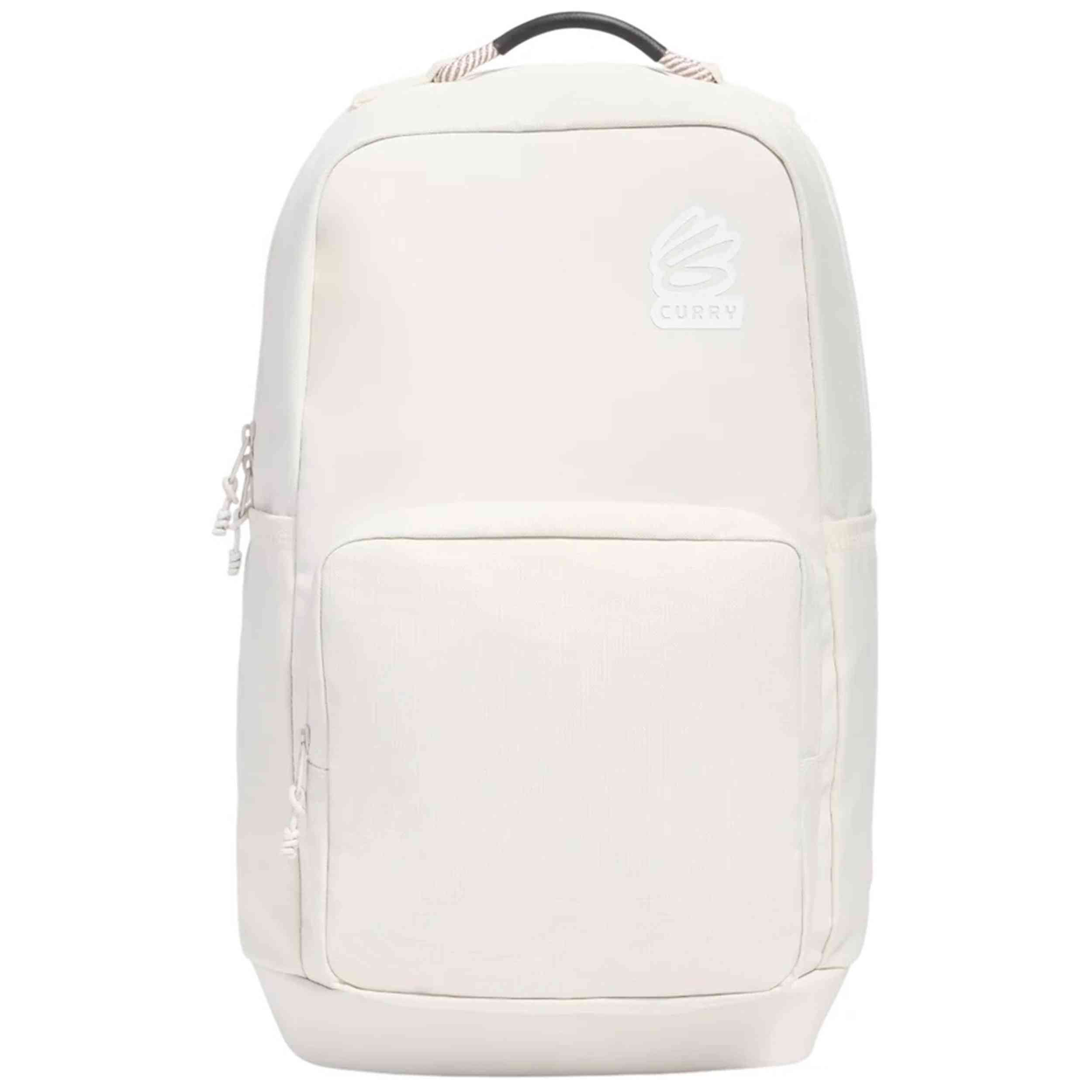 Mochila Under Armour modelo Curry Splash "Summit White-Brown Clay" para hombre y mujer en color Blanco