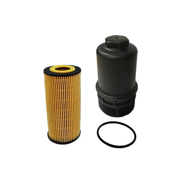3RG INDUSTRIAL Kit tapa y filtro aceite, OEM 03L115562 + 06L115401, ØE: 53.3 mm ØI: 23.6 mm H: 108.76 mm