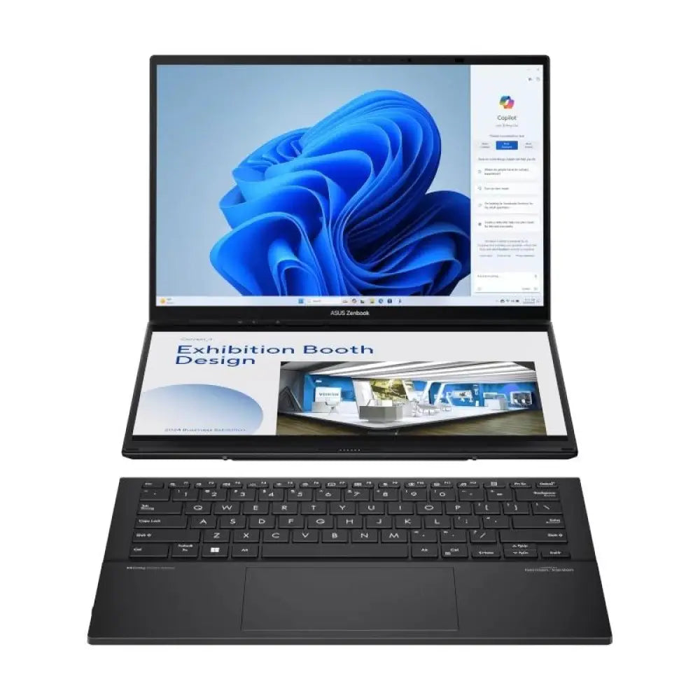 Asus zenbook duo oled ux8406ca laptop 14 inch intel core ultra 7 255h 32gb 1tb ssd windows 11 home arc 140t dual touch screen