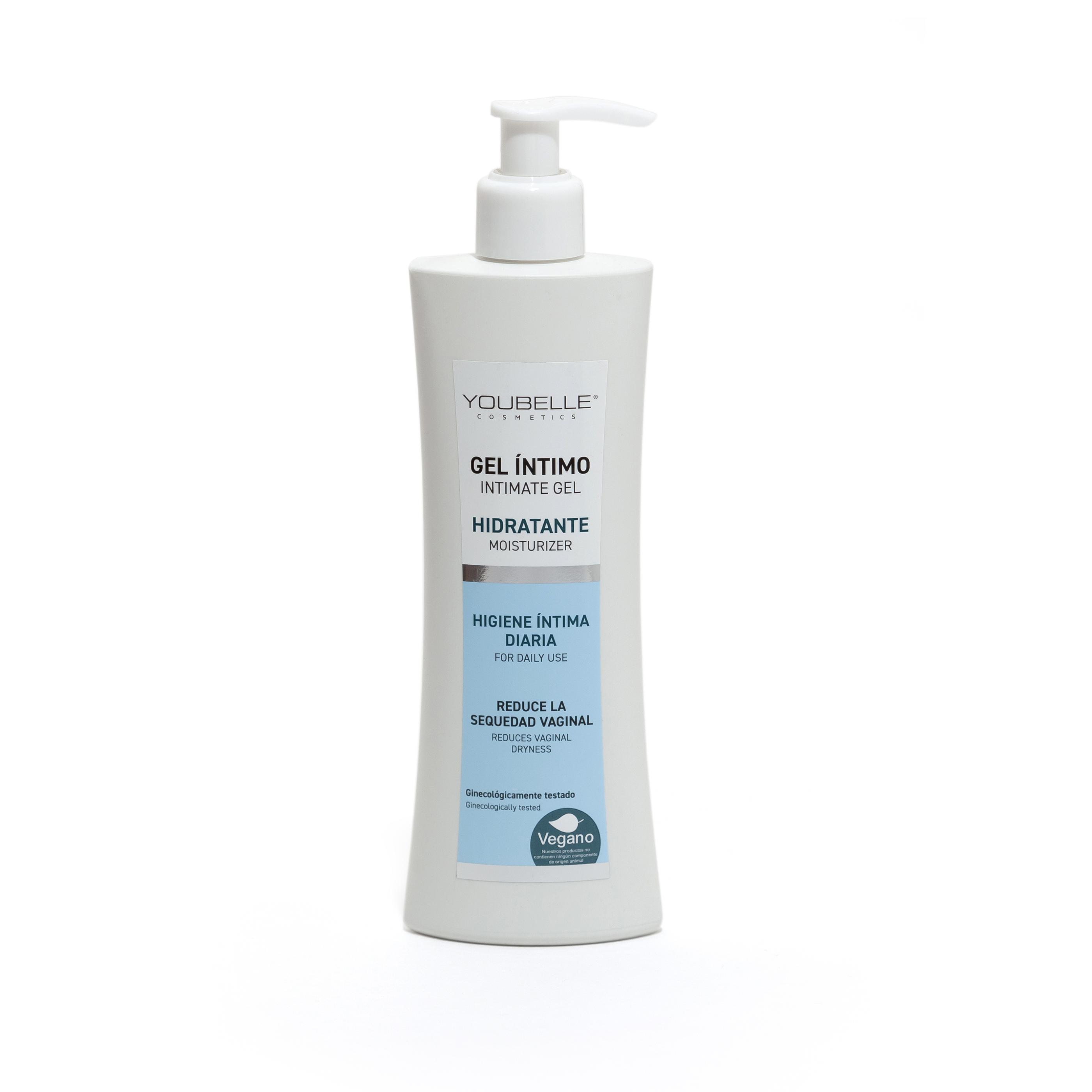 YOUBELLE Gel Íntimo Hidratante 250 ml | Higiene Suave para Zonas Íntimas | Uso Diario, pH Fisiológico | Apto para Piel Sensible