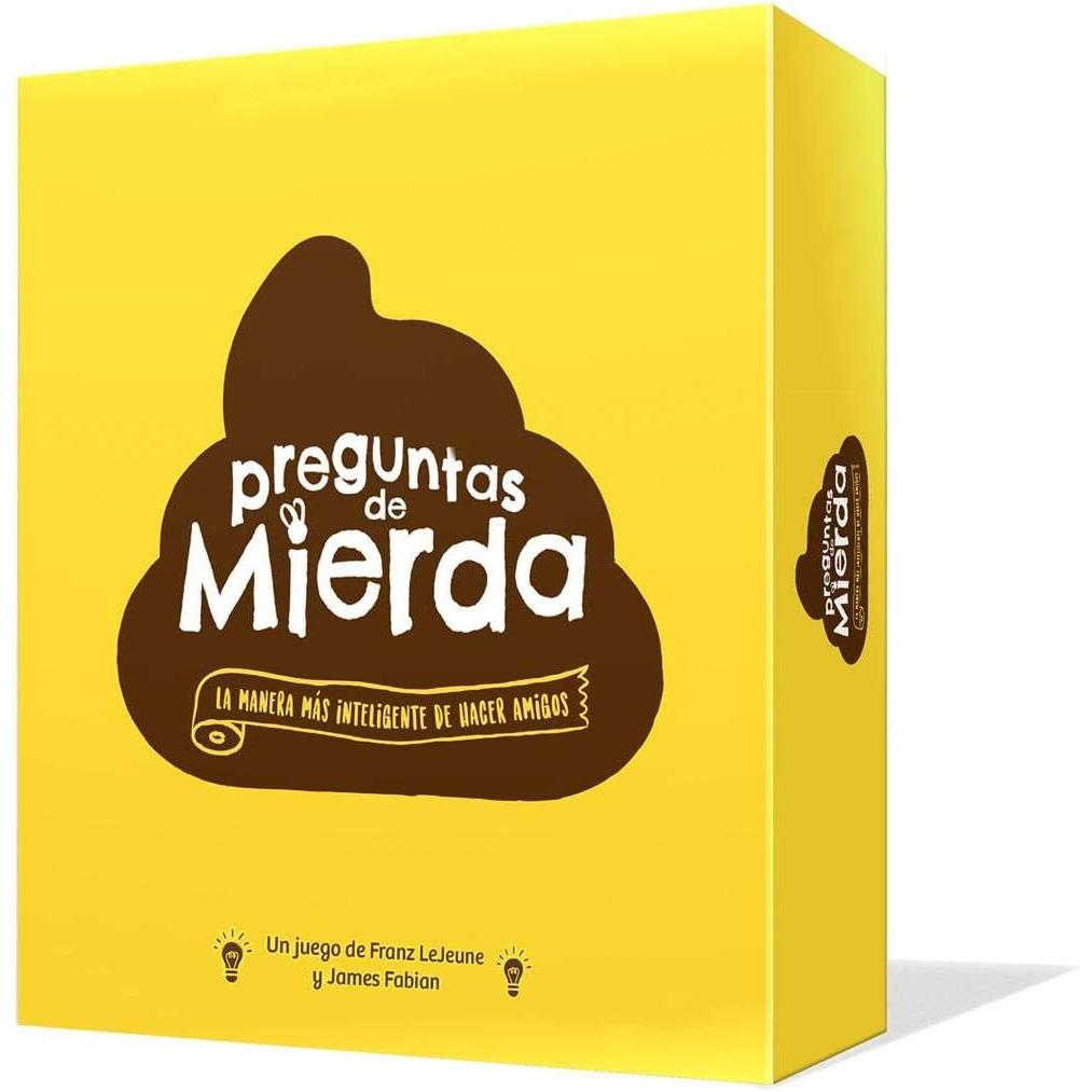 Asmodee juego Preguntas de mierda 2ª edición + 16 Años