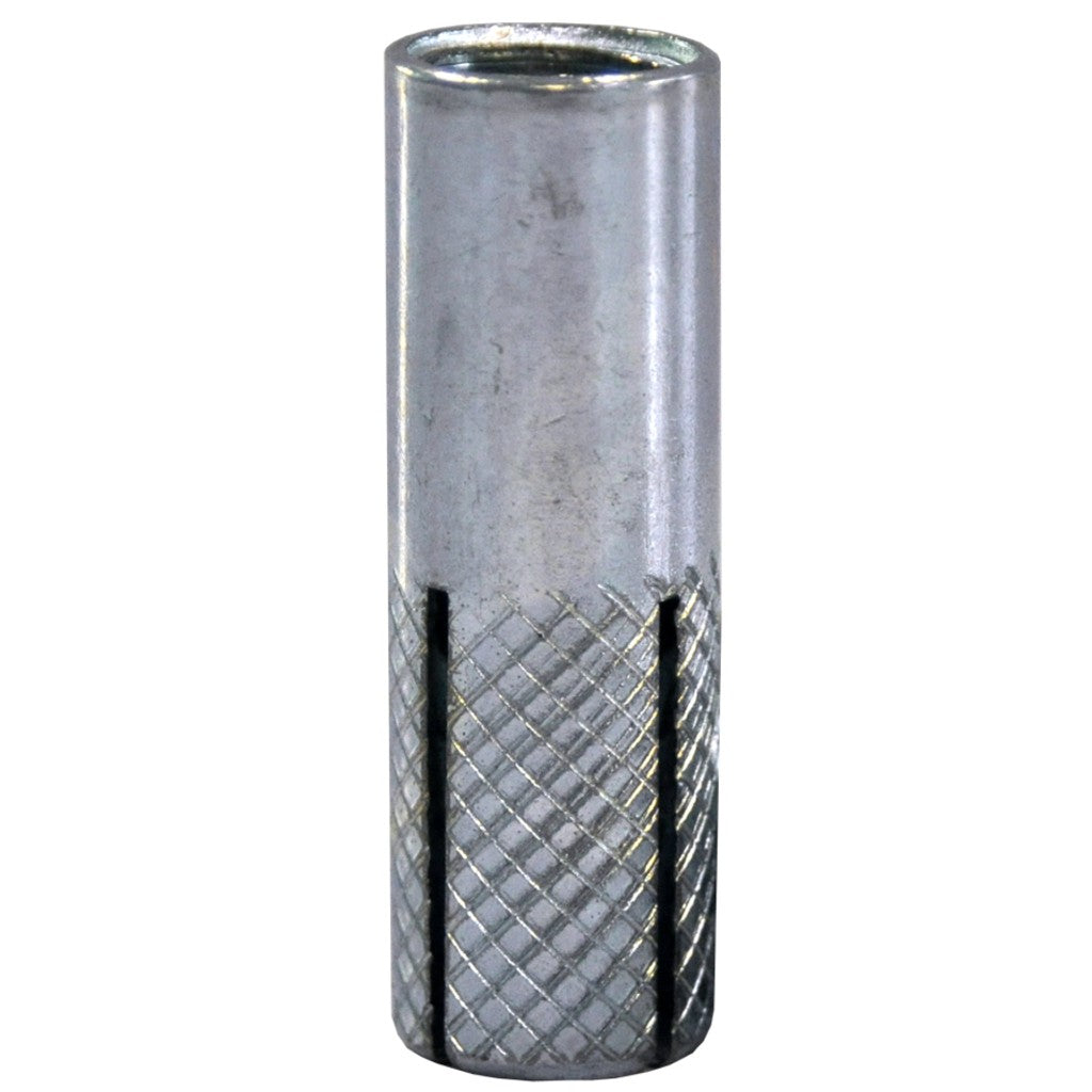bricoloco.com Taco anclaje hembra metálico de expansión. Para materiales macizos con rosca métrica interior. Tacos metálicos