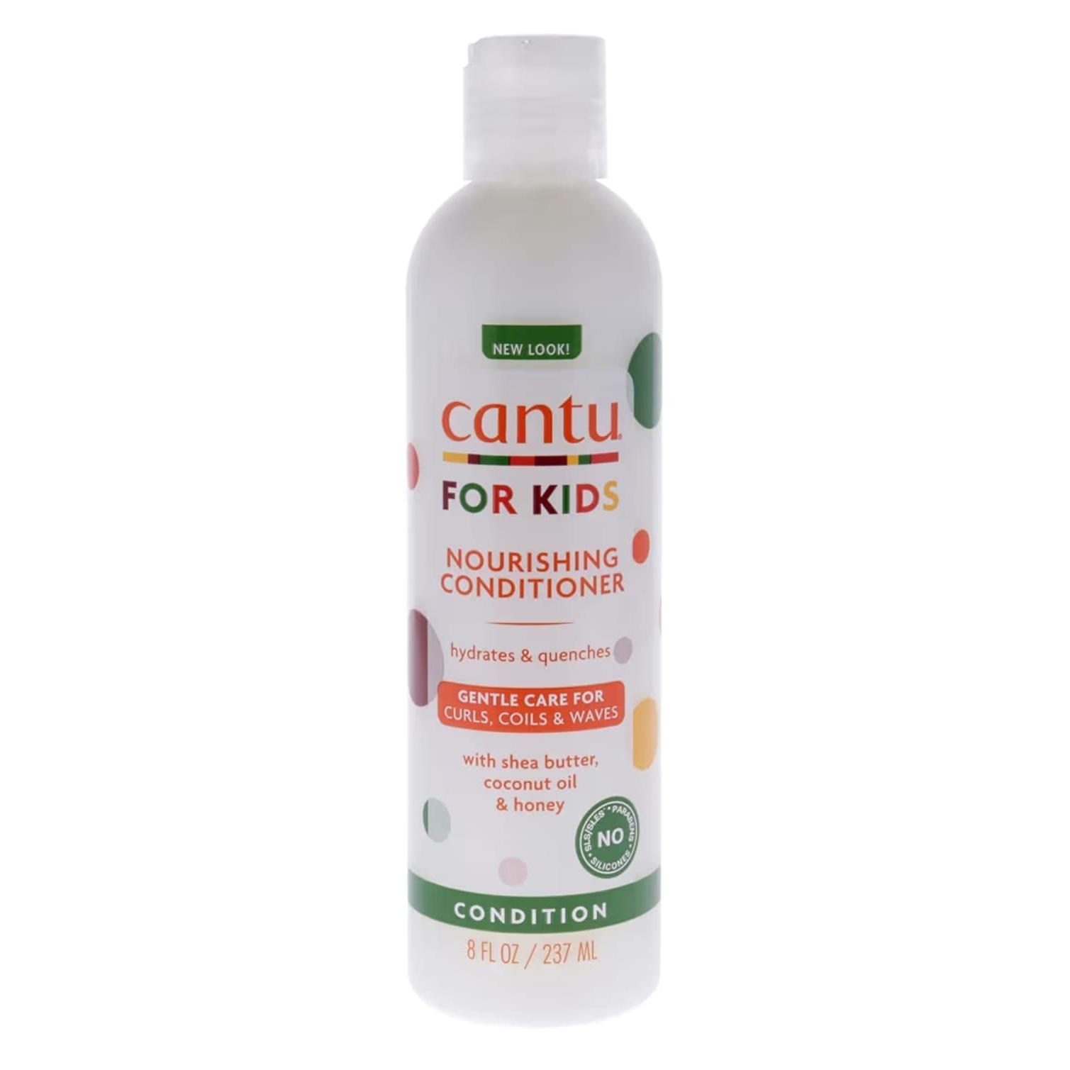 Cantu Kids Nourishing Acondicionador 237ml – Conditioner Infantil Sin Lágrimas Cabello Rizado Niños Cantu Care for Kids