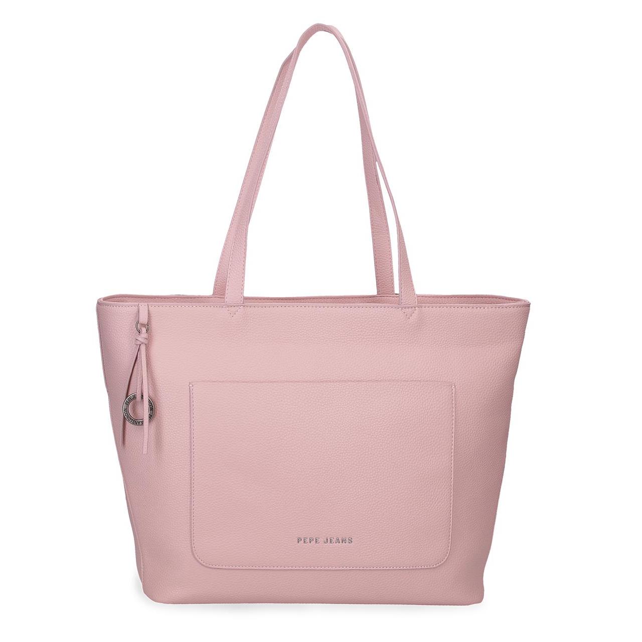Bolso Tote Pepe Jeans Paola para Mujer, Ideal para Viaje y Uso Diario, con Compartimento para Tablet y Portátil hasta 15,6"