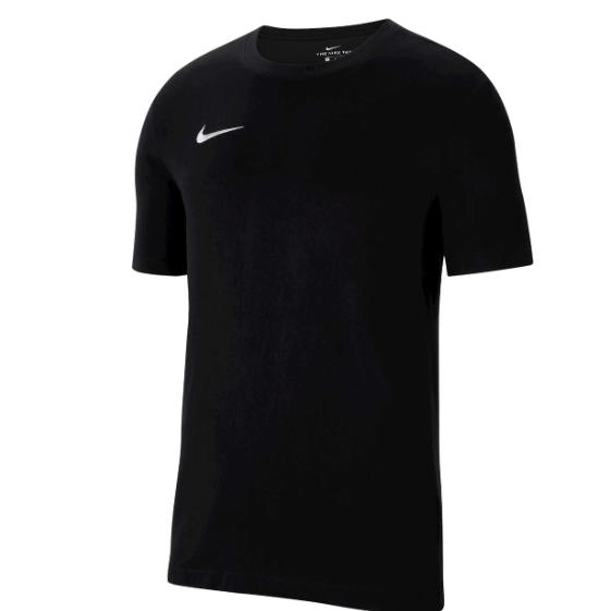 Camiseta Negra Nike Park - Manga Corta - Hombre