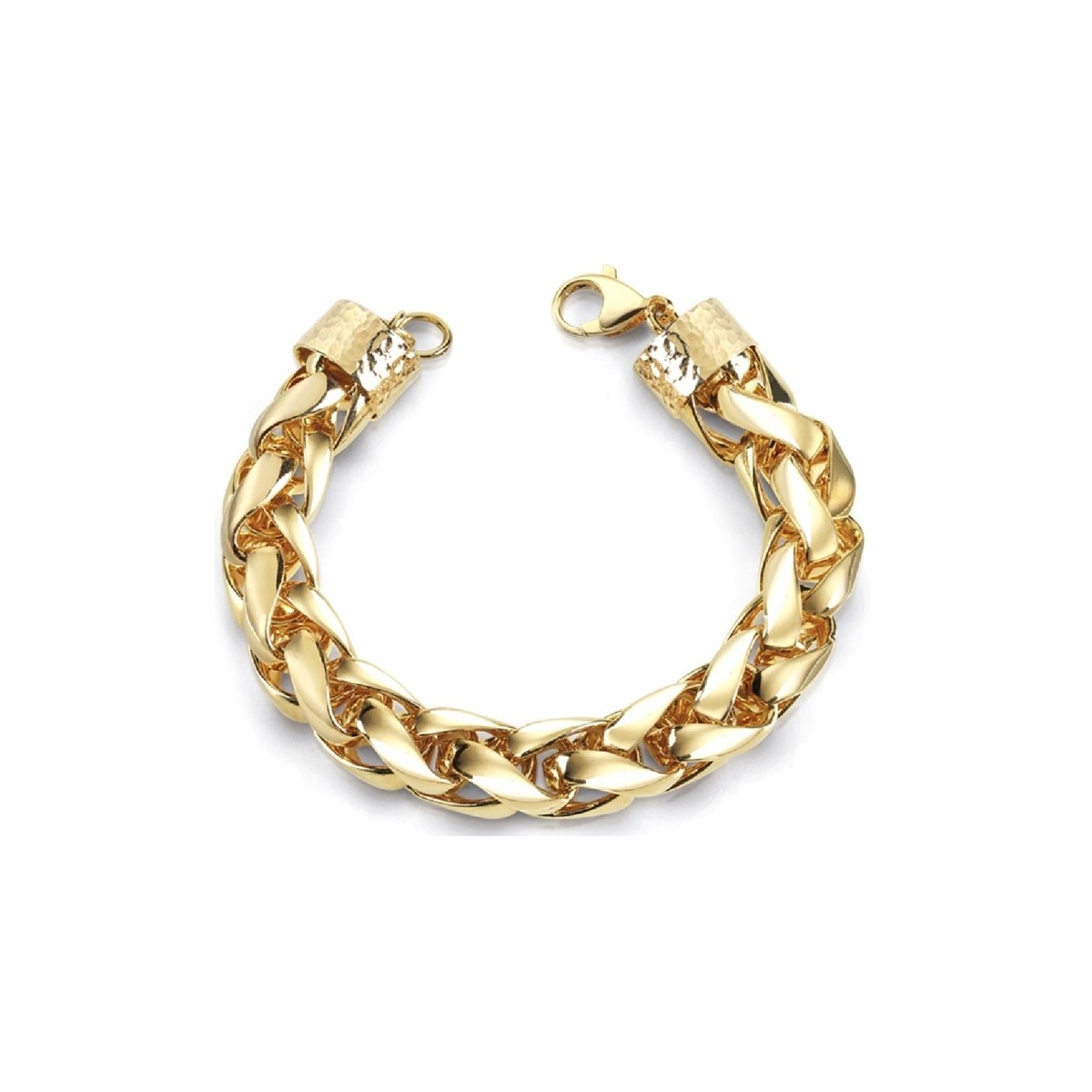 Pulsera Guess mujer ENCHAINTED JUBB01372JWYGS acero inoxidable dorado cadena gruesa mosquetón