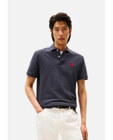 Tommy Hilfiger Polo Heather Crest Reg Polo