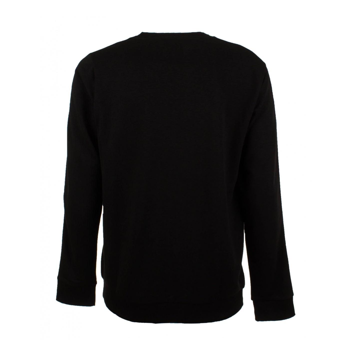 ADIDAS M 3S FT SWT SUDADERA CUELLO REDONDO NEGRO/BLANCO