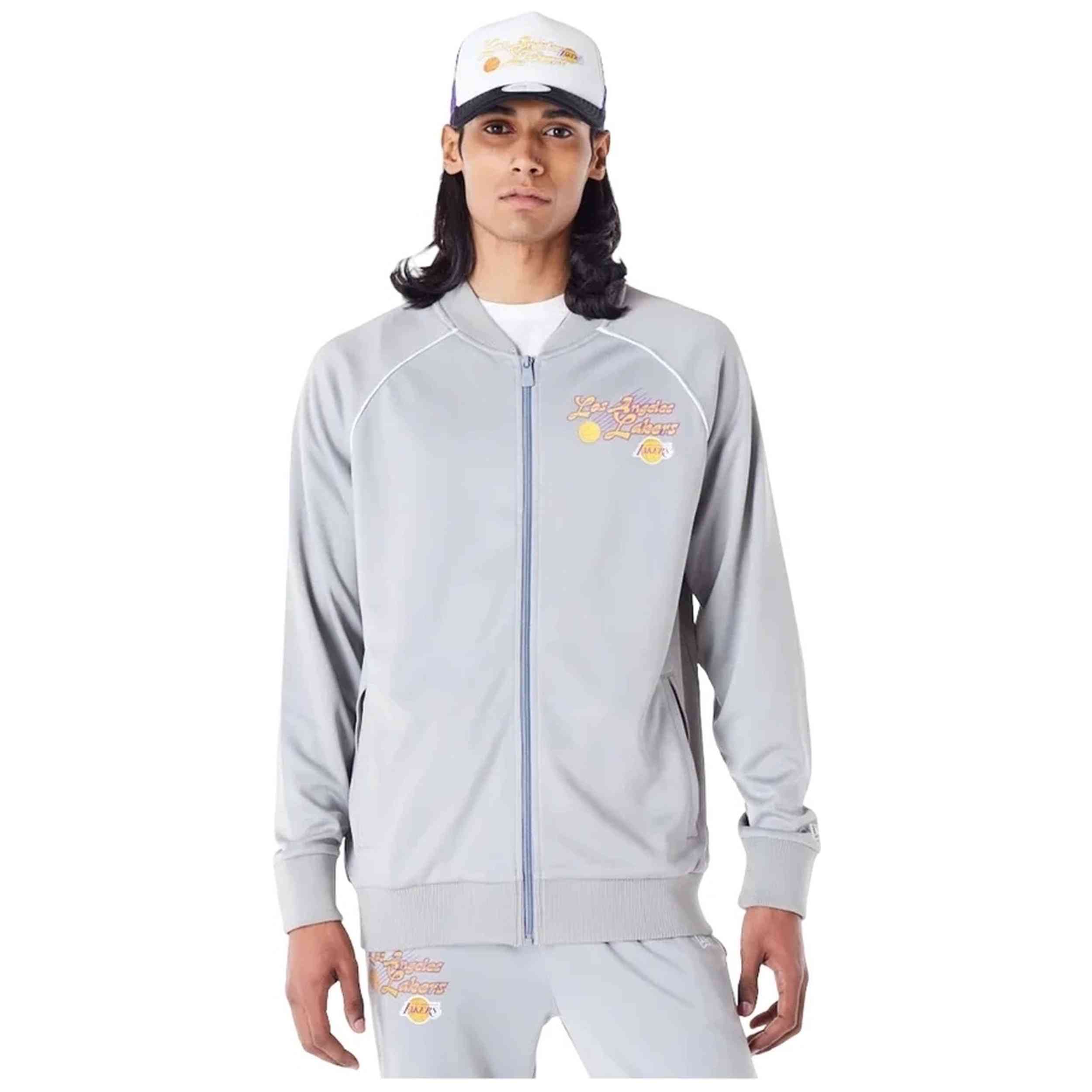 Chaqueta New Era modelo 60564787-020 para Hombre en color Gris