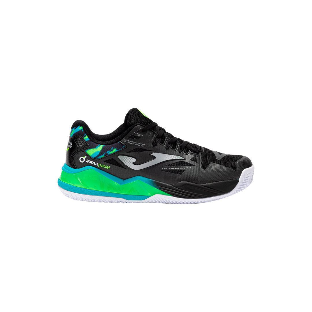 Zapatillas de pádel Joma Spin Men 2501 Negro Omni