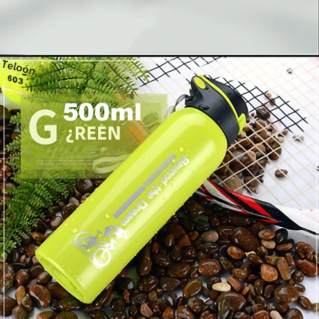 CA Botella De Agua Para Bicicleta 500ML Arce Inoxidizable Termo Doble Capa Con Y Pajita Para Ciclismo Resistente a Químicos Origen China