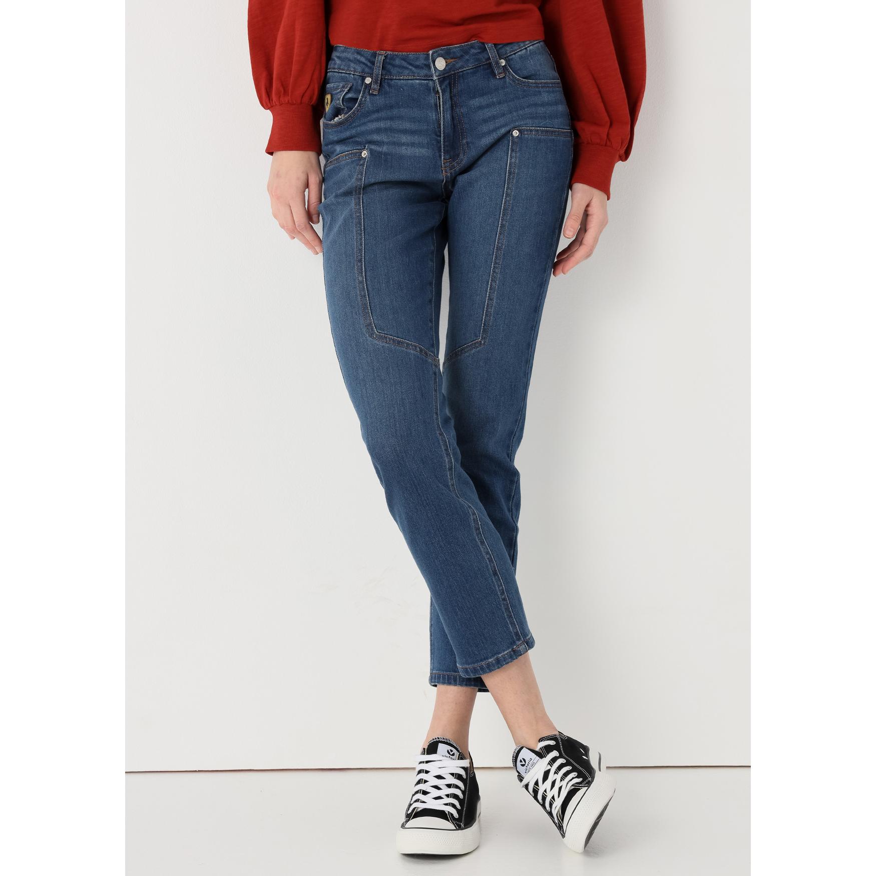LOIS JEANS - Jeans con piezas westerm - Skinny ankle fit - Tiro Medio - Tallaje en Pulgadas- Tallaje en Pulgadas