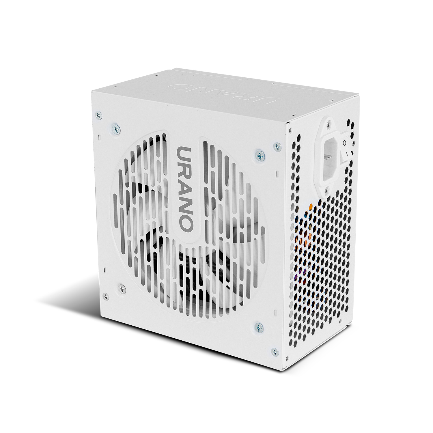 NOX XTREME PRODUCTS URANO Pro 650 W 80 PLUS White Bronze – Fuente de Alimentación ATX con Ventilador Silencioso 120 mm PWM, Protección Integral (OVP, UVP, OPP, SCP, OTP), PFC Activo, Cables Planos