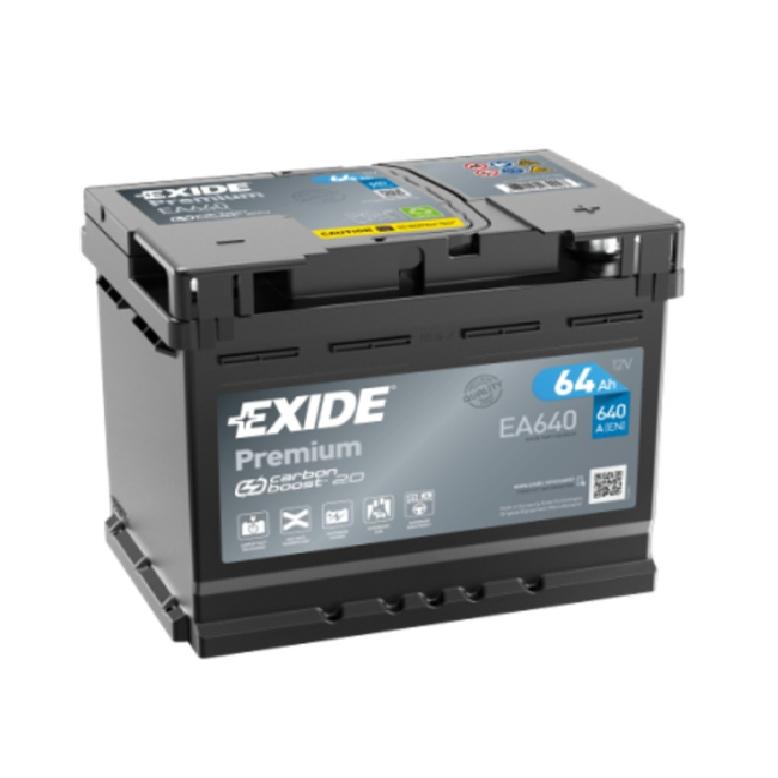 Batería de coche Tudor 64Ah EA640 Exide