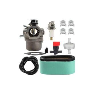 CA Conjunto de carburador S-giant 799728 - Briggs & Stratton 498027 495706 494502 - Con filtro de aire, manguera de aceite, etc.