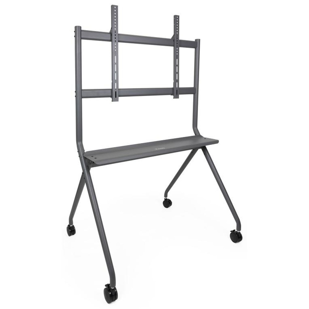 TooQ - iSTAND soporte tv suelo con ruedas ajustable 1600-1725 mm para pantallas 50\"-86\" hasta 120 kg