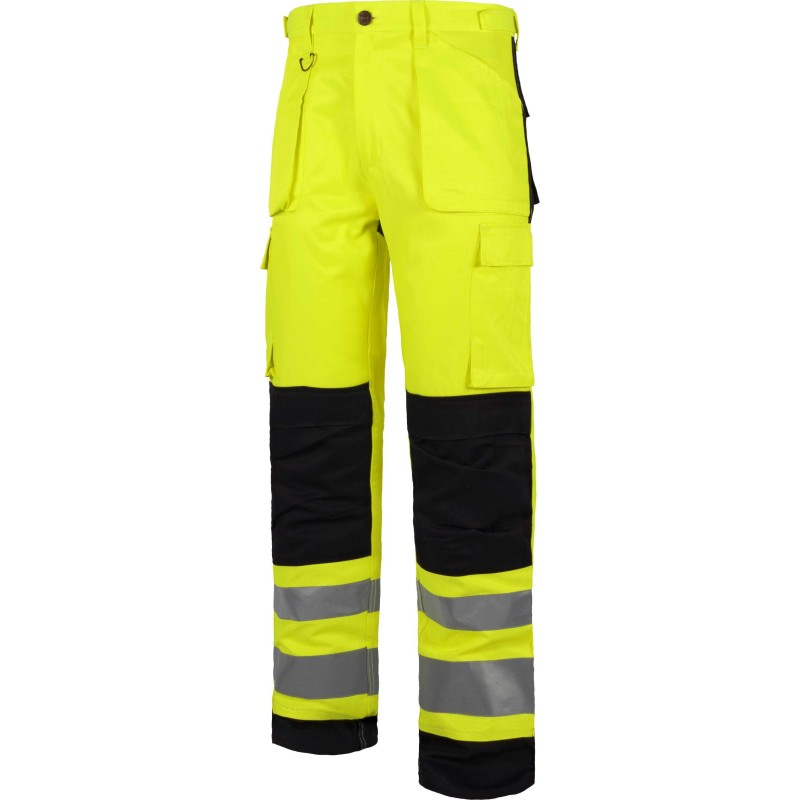 Pantalón de Trabajo con Alta Visibilidad y Cintura Elástica